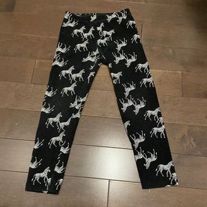 Old Navy 5T VGUC Zebra Leggings